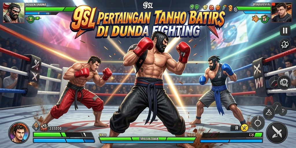 Screenshot menampilkan aksi pertarungan terintens di 9SL.