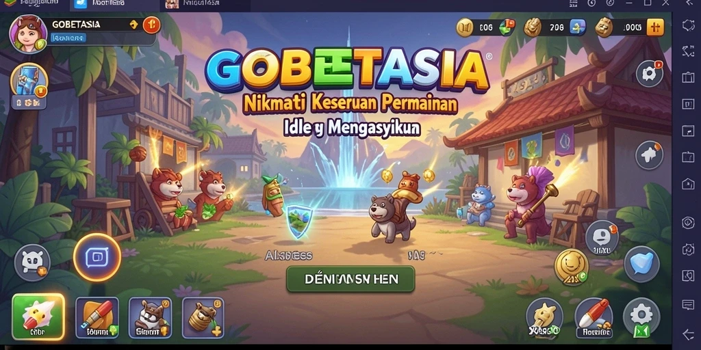 Gameplay GOBETASIA yang seru dan menyenangkan.
