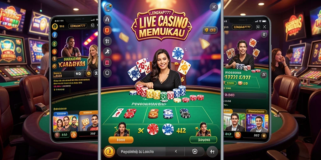 Tampilan utama gameplay LENGKAP777 yang menarik dan interaktif.