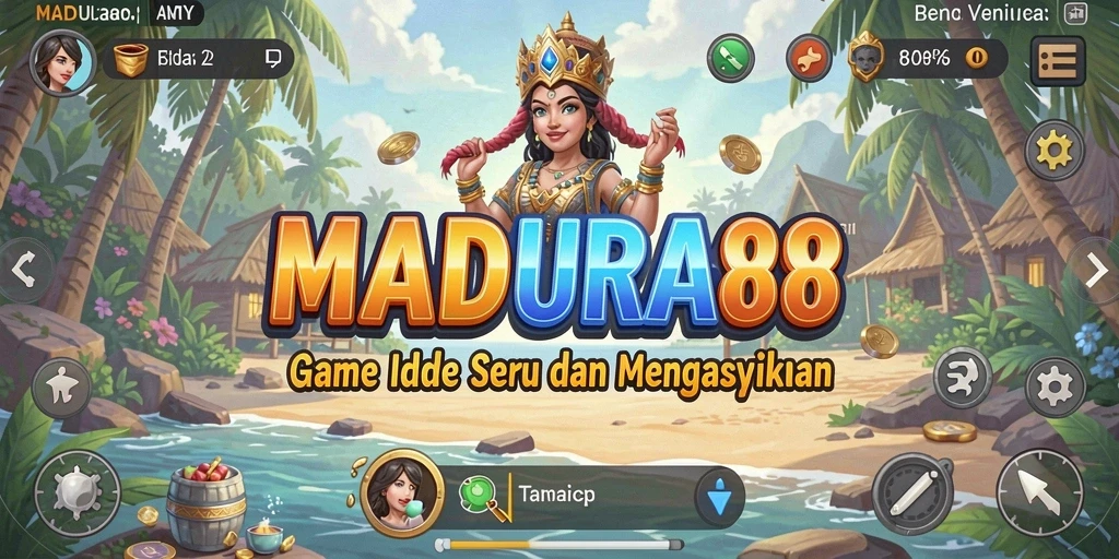 Tampilan gameplay MADURA88 yang menarik dan menawan.