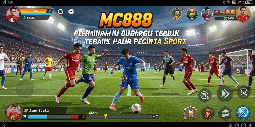 Tampilan gameplay seru dalam MC888 yang memukau.
