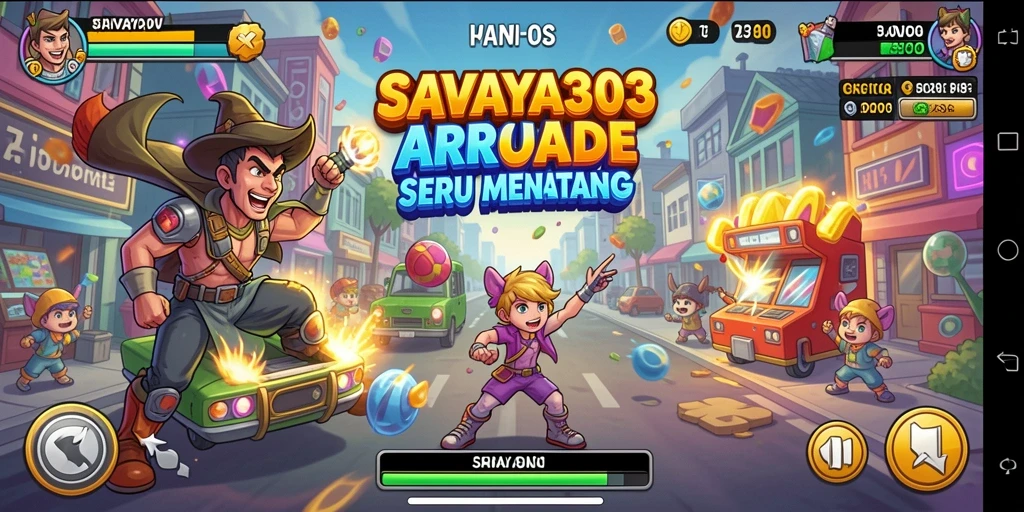 Gameplay seru dan menantang dari SAVAYA303 di layar.