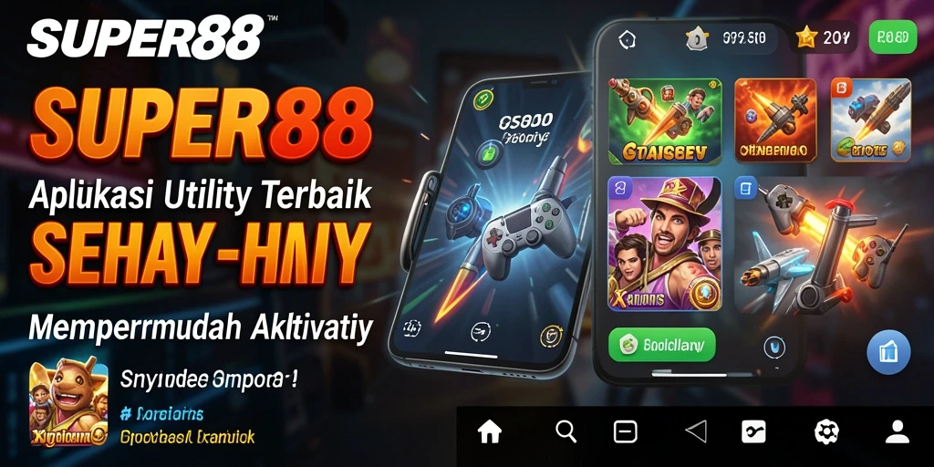 Tampilan screenshot utama SUPER88 memperlihatkan fitur manajemen tugas yang lengkap.